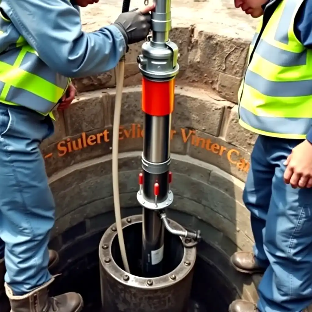Perforación de pozo de agua en Chile
